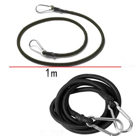 Armastuse Bungee Cords with Carabiner,Armastuse 4 Pack Heavy Duty Bungee Cords with Carabiner Clip Outdoor,with Carabiner Hooks for Camping, Tarps, Bike Rack, Tent