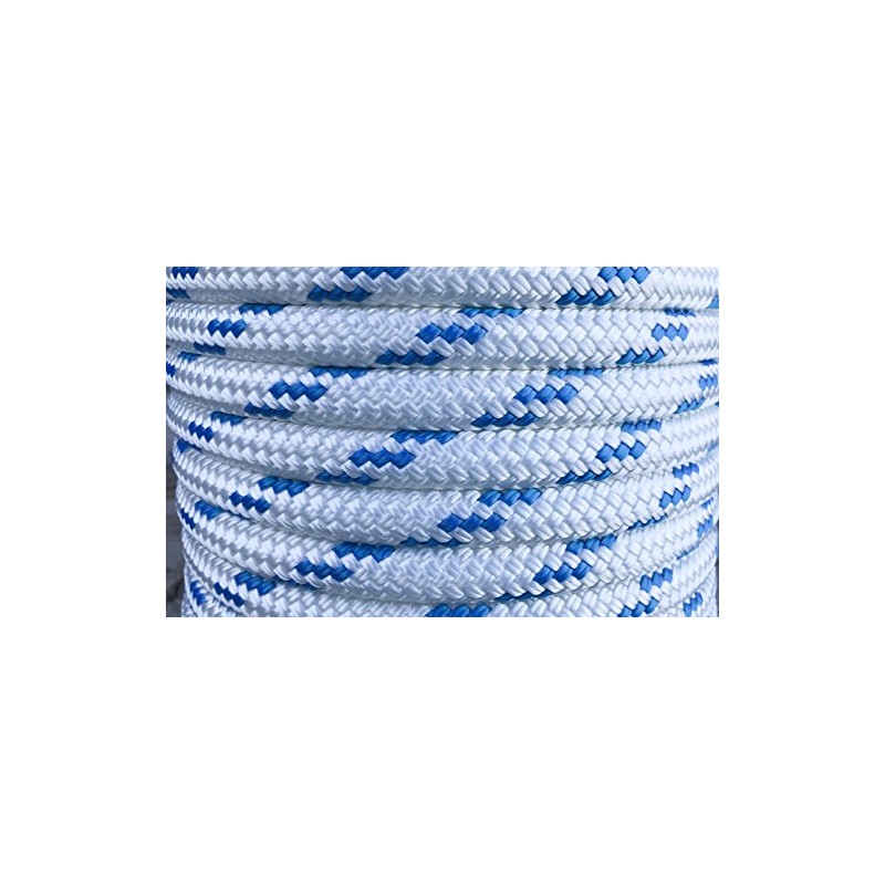 Valley Rope 9/16" Premium Double Braid-Yacht Braid Polyester Rope. Multiple