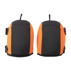 Gardening Knee Pads Knee Protector Kneeling Pads Anti Slip Cover Adjustable Straps Thick Soft Padding for Carpentry Sturdy, Orange