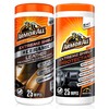 Armor All Ceramic Car Leather Cleaning Wipes, Use on Heated