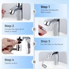 Faucet Extender, 1440° Rotatable Faucet Aerator Extension, U Shaped Faucet