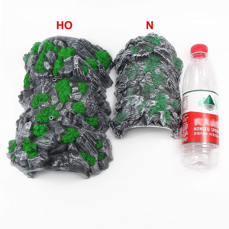 Model Cave Tunnel Model Train Rail, 1/150, Railway Model, Building