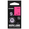 カシオ ラベルライター ネームランド テープ 9mm XR-9FPK 蛍光ピンク