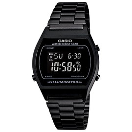 Reloj Casio Digital Retro Unisex, pulsera de Acero Inoxidable