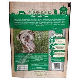 Wholesomes Tank's Jerky Sticks Grain Free Dog Treats, 25 oz, Green