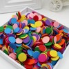 BLUE GARLIC Round Felt Circles Felt Pads Mixed Color Felt