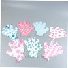 BIUDECO 10pcs Body Exfoliating Gloves Shower Mittens Bath Gloves Skin