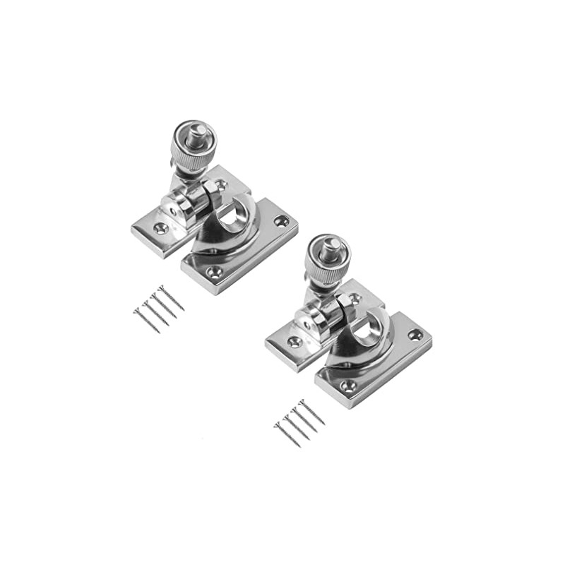 TERF® Traditional Polished Chrome Sash Window Lock Fastener Brighton Pattern