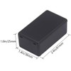 Zulkit 5Pcs Project Boxes ABS Plastic Electrical Project Case Power