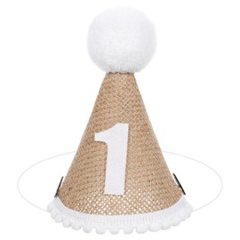 Party Cone Hat One 1st First Birthday Hat Birthday Party Cone Hat Crown Tiara Hat First Birthday Party Headband First Birthday Party Accessories 1st Birthday Cap