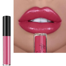 HANJILIAN 12 Colors Cream Texture Lipstick,Waterproof Creamy Lip Gloss,Non-Stick to Cup Non-Fading Long-Lasting Moisturizing Velvet Liquid,Hydrating Lip Natural Jelly Lipstick(06#,0.2Fl Oz/6ml)