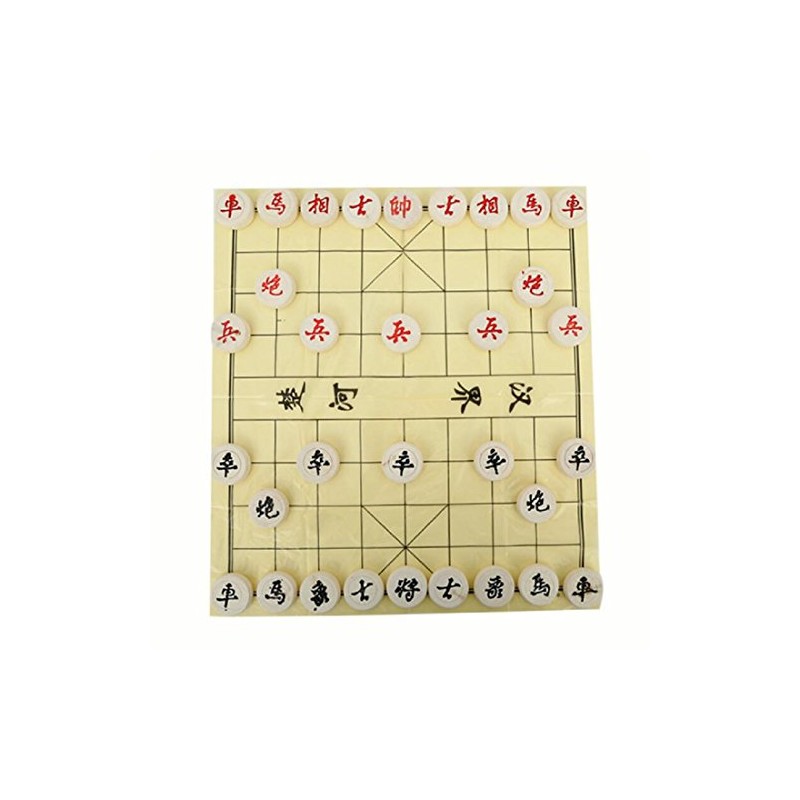 Traditional Wooden Chinese Chess Checker Game W3166