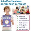 LOGIJO 12 Educational Montessori Maths Learning Posters Set A4 with