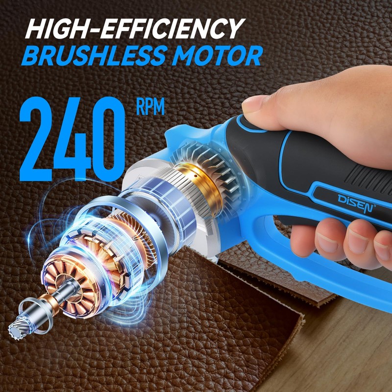 DISEN 2026 New 3000mAh Cordless Electric Scissors, Cardboard Box Cutter