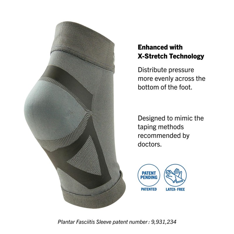 Brownmed Nice Stretch Plantar Fasciitis Sleeve - Compression Foot Sleeve