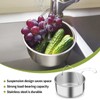 Stainless Steel Swan Sink Strainer Basket, Faucet Hanging Filter Multi-Functional