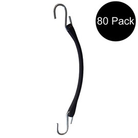 RAParts Set of Eighty 9" Bungee Straps for Trucks Trailers Boats