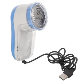 OATIPHO Practical Federal Lint Shaver Versatile Cloth Fabric Pilling Remover for Sofas Carpets Compact Design White Blue Color Lint Cutter for Clothes Furniture