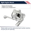 Promrmr Right Engine Mount Compatible with Honda Civic HR-V 2022