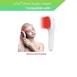 UL Listed 5V AC/DC Adapter + USBC Charger Compatible with SolaWave RB-C RBC PHOTOTHRAPY Massage Comb DC5V 5VDC 5.0V Power Supply Cord Charging Cable