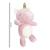 Peluche Sonaja para Bebé Unicornio Color Rosa