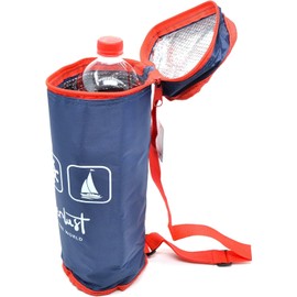 Blue, 2.5 L, Total 1 Litre, Flexible, Portable, for Beach, Camping, Cooler, Camouflage Cool Bag for Bottles