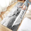 Boziqr Get Naked Bath Mat, Funny Cow Soft Bathroom Rugs,