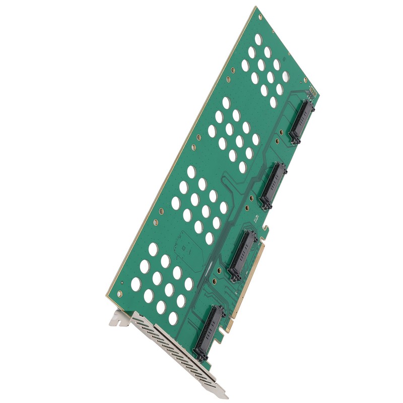 Riser Card PCIE3.0 X16 M.2 U.2 SSD Hard Drive Expansion
