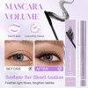 Mascara for Older Women, Black, Waterproof Mascara, Natural, Hypoallergenic, Volumising