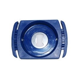 Gogailen Two-in-One Blue Manual Can Opener for 8-19 Oz Beverage Cans, Bottle Opener, Household Bar Tool