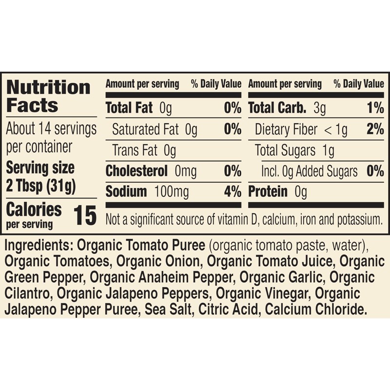 Muir Glen Organic Garlic Cilantro Salsa, 16 ounces (Pack of