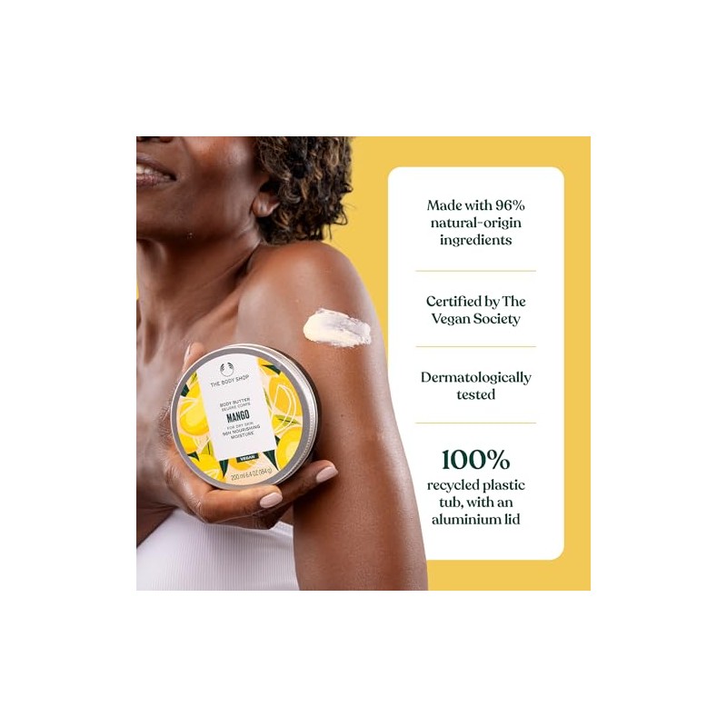 The Body Shop Manteca corporal de mango, 1.6 onzas (paquete