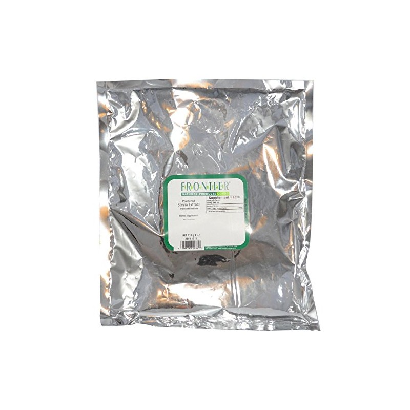 Frontier Co-op Stevia 85% Steviosides Extract (White) Powder | 1/4