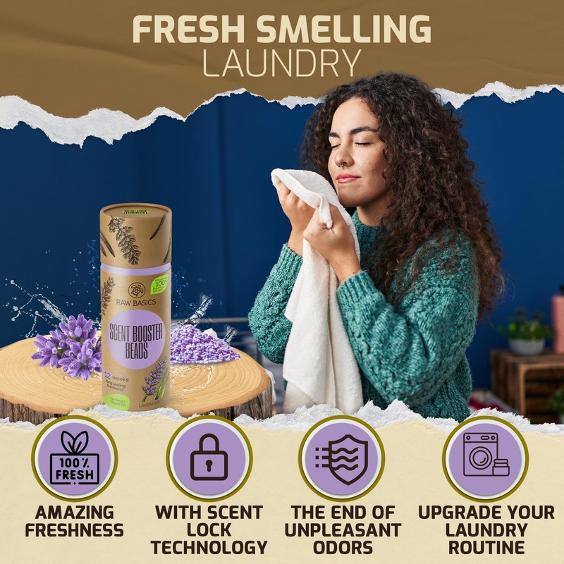 Scent Boosters for Washer, Lavender Aroma - Bulk Laundry Booster