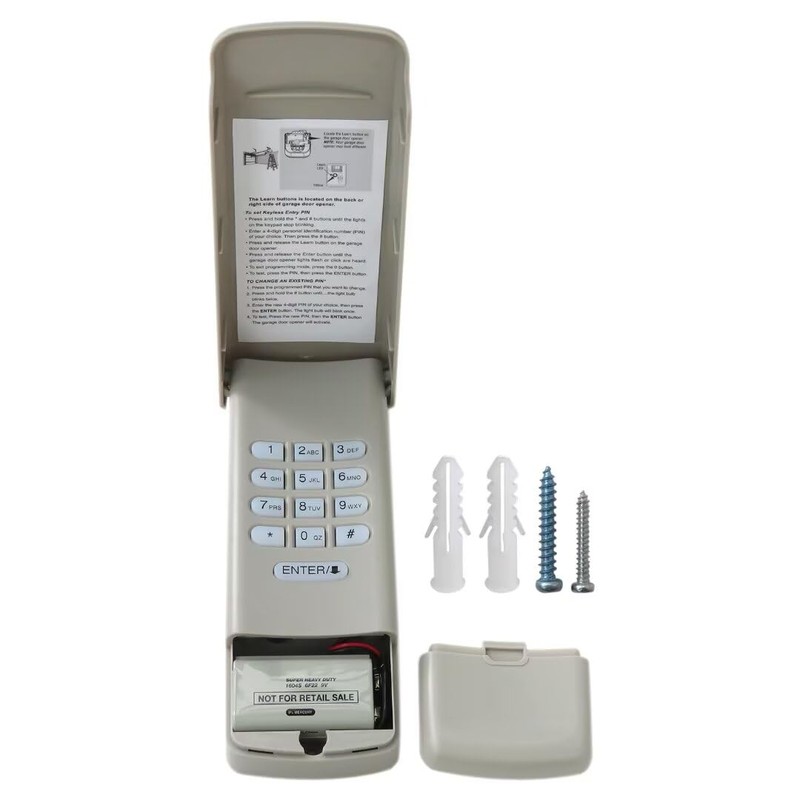 877LM 891LM 893LM Garage Door Opener Keypad Fit for Chamberlain