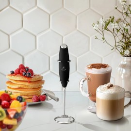 Zulay Kitchen Powerful Milk Frother Wand With 2 Duracell Batteries - Ultra Fast