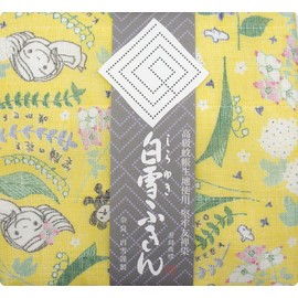 Shirayuki Yuzen Dish Towel, Smiling Flower