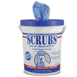 Scrubs in A Bucket 42272 Hand Cleaner Towels (72 Ct.) (3 Pack)