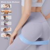 HAOQYUYN Resistance Bands for Working Out, Elastic Exercice Loop Bands