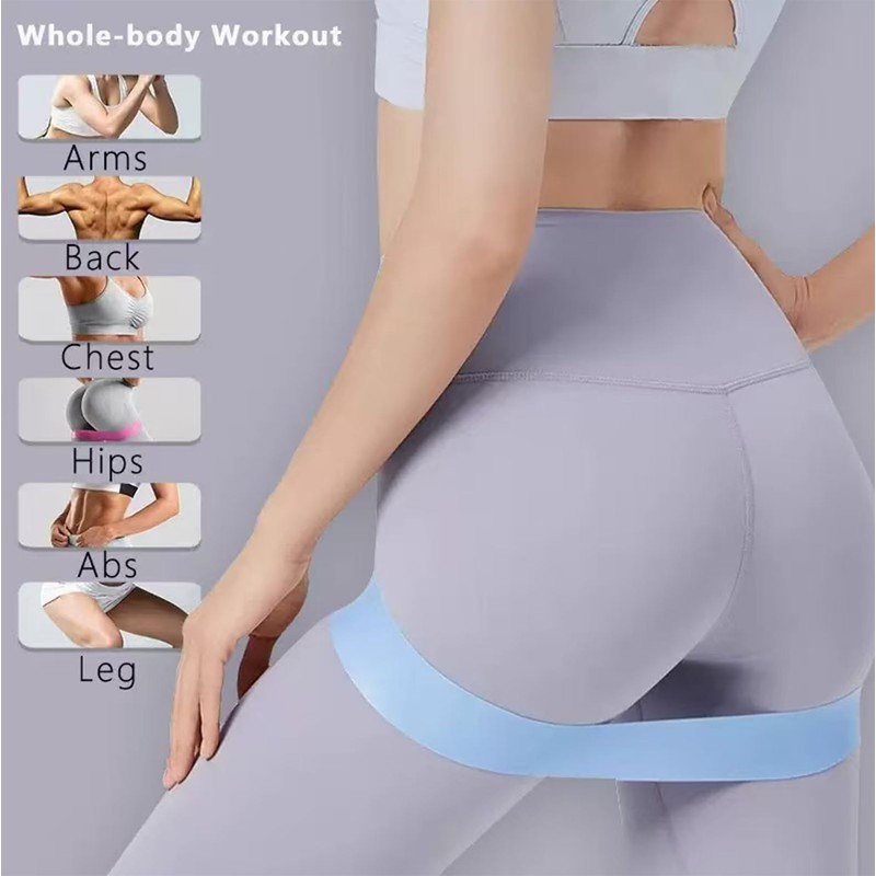 HAOQYUYN Resistance Bands for Working Out, Elastic Exercice Loop Bands