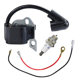 HUYUR Ignition Coil Module with Wires and Spark Plug for STIHL MS170 MS180 017 018 Chainsaw 1130 400 1302