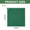 PATIKIL 20"x16" Microfiber Golf Towel, 3 Pack Tri-Fold Golf Towels