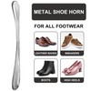 Earl Diamond Metal Shoe Horn Long Handle For Seniors, Long