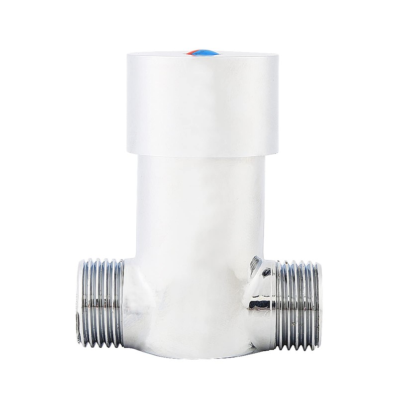 G1/2 Hot and Cold Water Mixing Valve,Temperature Control Mixer for
