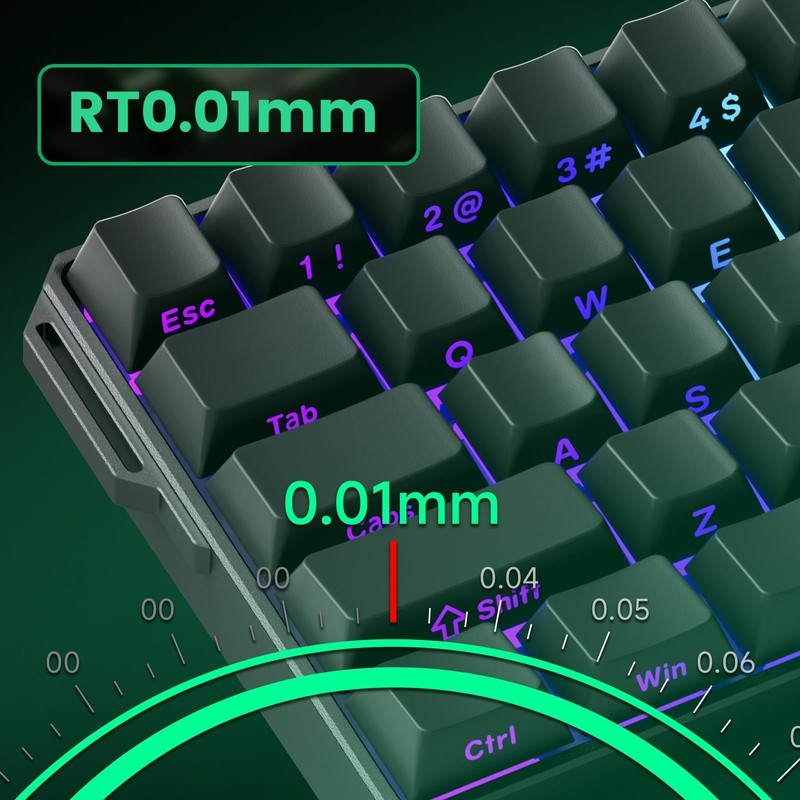 MONSGEEK FUN60 Ultra Rapid Trigger Gaming Keyboard 8k SP Magnetic