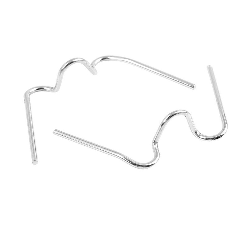 sourcing map Universal Motorcycle Fastener Spring Clip for Headlight 10pcs