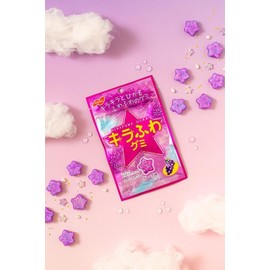 Nobel Confectionery Kirafuwa Grape, 1.8 oz (50 g) x 10 Packs