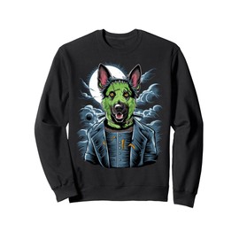 Creepy German Shepherd Dog Frankenstein Monster Costume Sweatshirt