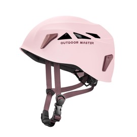 OutdoorMaster Climbing Helmet Rock Rescue Helmet Adjustable Lightweight Mountaineering Hiking Caving Helmet Adults Work Safety Helmet