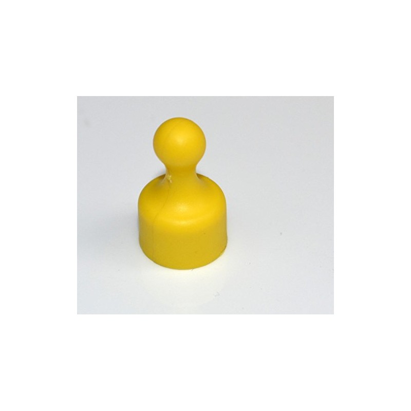 Skittle Magnet Small Ø 12 x 20mm Neodymium, Yellow -